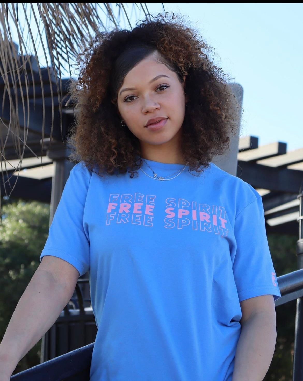 Baby Blue/Pink FS T-shirt